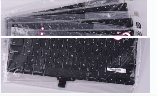 MacBook Pro Unibody A1278 US Black Keyboard 2009 2010 2011